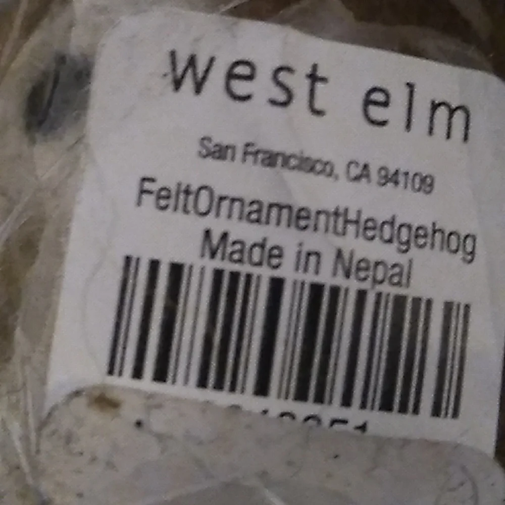 West Elm Christmas Ornaments